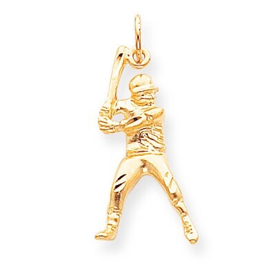 BASEBALL CHARM 10k Gold 10C179, MPN: 10C179, 883957343457