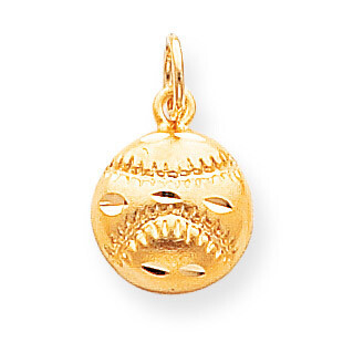 BASEBALL CHARM 10k Gold 10C188, MPN: 10C188, 883957392400