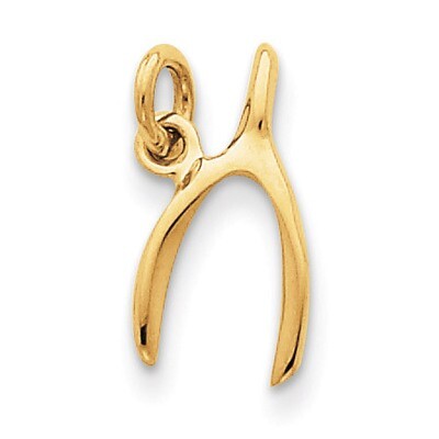 Wishbone Charm 14k Gold XAC336, MPN: XAC336, 883957293905