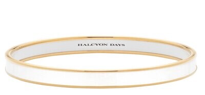 Halcyon Days 6mm Cream Gold Small Bangle Bracelet PBPLA0406GS, MPN: PBPLA0406GS,