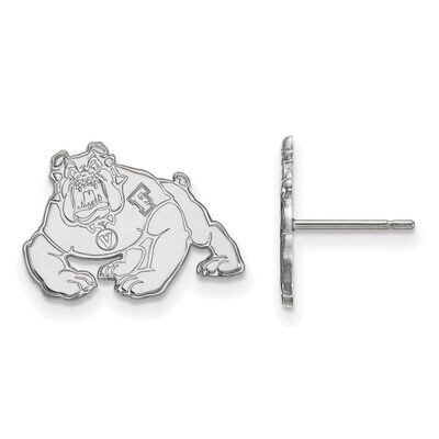 California State University Fresno Small Post Earring 14k White Gold 4W006CSF, MPN: 4W006CSF, 88677…
