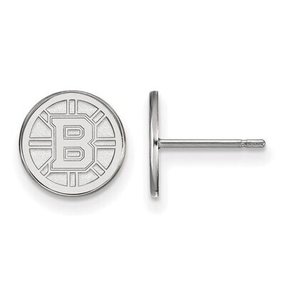Boston Bruins x-Small Post Earring 14k White Gold 4W008BRI, MPN: 4W008BRI, 886774834832