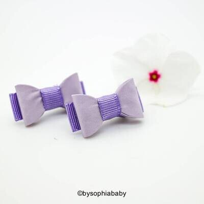 Newborn Baby Bow Lavender Baby Bow Lavender Baby Hair Pin Small Baby Bow Hair Clip Flower Girl Baby…