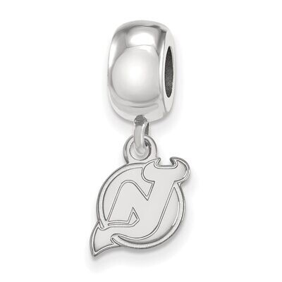 New Jersey Devils Bead Charm x-Small Dangle Sterling Silver SS018DVL, MPN: SS018DVL, 886774958569