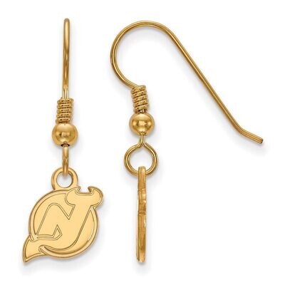 New Jersey Devils x-Small Dangle Earring Wire Gold-plated Silver GP005DVL, MPN: GP005DVL, 886774900…