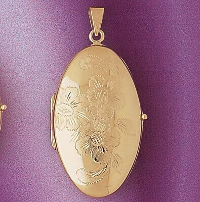 Dazzlers Jewelry Locket Pendant Necklace Charm Bracelet in Yellow, White or Rose Gold 4151, MPN: DZ…