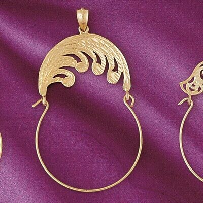 Dazzlers Jewelry Holder Pendant Necklace Charm Bracelet in Yellow, White or Rose Gold 4275, MPN: DZ…