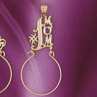 Dazzlers Jewelry Holder Pendant Necklace Charm Bracelet in Yellow, White or Rose Gold 4218, MPN: DZ…
