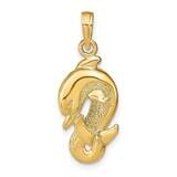 Dolphin Pendant 14k Gold K7718, MPN: K7718, 63721801288