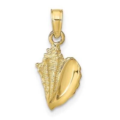 Conch Shell Pendant 10k Gold 10C2526, MPN: 10C2526,
