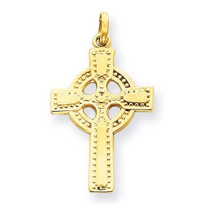 Celtic Cross Pendant 14k Gold C1941, MPN: C1941, 752908127982