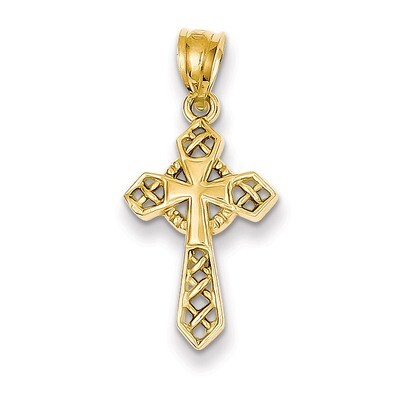 Celtic Cross Pendant 14k Gold D863, MPN: D863, 883957430768