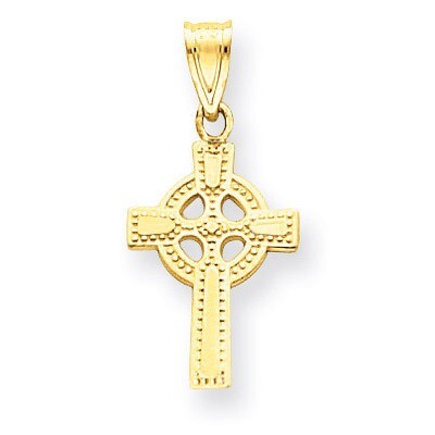 Celtic Cross Pendant 14k Gold C1939, MPN: C1939, 752908128620
