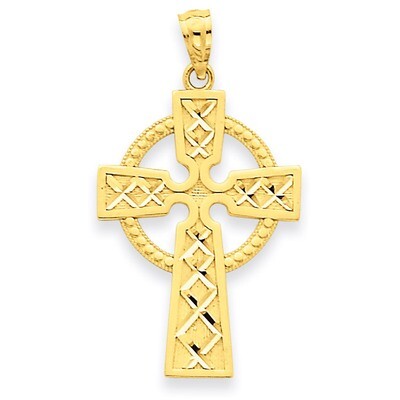 Celtic Cross Pendant 14k Gold C4101, MPN: C4101, 886774617923