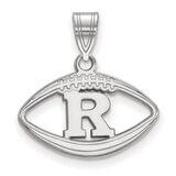 Rutgers Pendant in Football Sterling Silver SS012RUT, MPN: SS012RUT, 886774696973