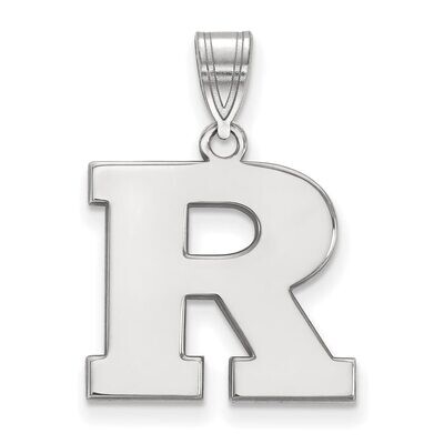 Rutgers Medium Pendant 10k White Gold 1W002RUT, MPN: 1W002RUT, 886774768748