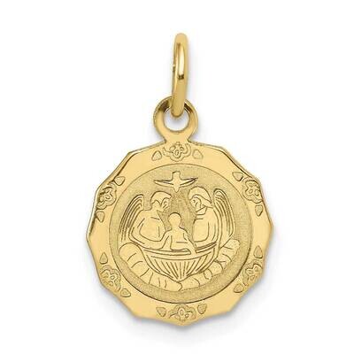 Baptism Polished Charm 10k Gold 10D535, MPN: 10D535,
