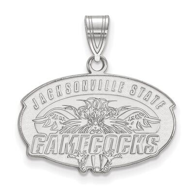 Jacksonville State University Medium Pendant Sterling Silver SS003JAC, MPN: SS003JAC, 886774686752