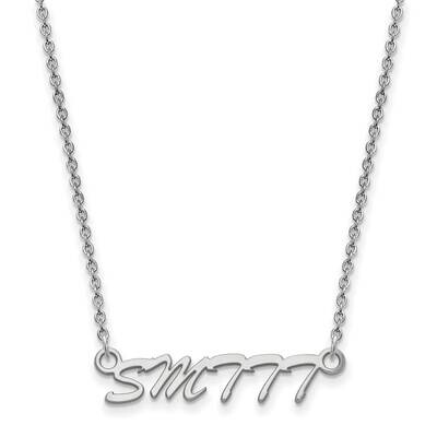 University of Southern Mississippi Small Pendant with Necklace Sterling Silver SS013USM-18, MPN: SS…