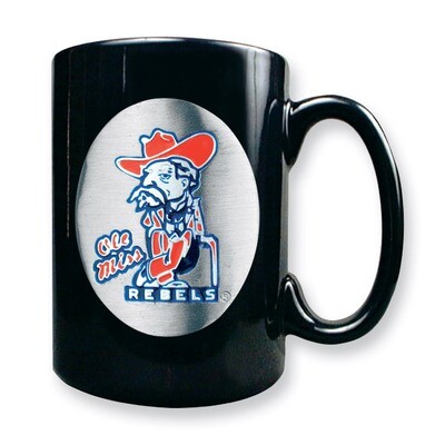 University of Mississippi 15oz Black Ceramic Mug GC1755, MPN: GC1755, 89006615036