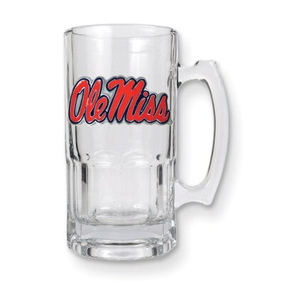 University of Mississippi 1-liter Glass Macho Tankard GC3500, MPN: GC3500, 89006671506