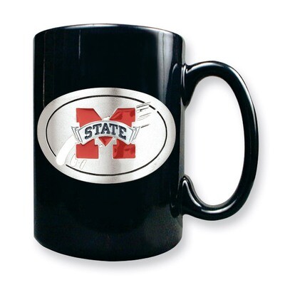 Mississippi State University 15oz Black Ceramic Mug GC1722, MPN: GC1722, 89006614701