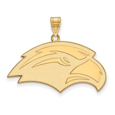 University of Southern Miss Large Pendant Gold-plated Silver GP003USM, MPN: GP003USM, 886774897233