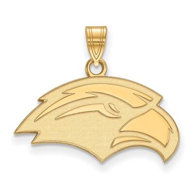 University of Southern Miss Small Pendant Gold-plated Silver GP001USM, MPN: GP001USM, 886774891637