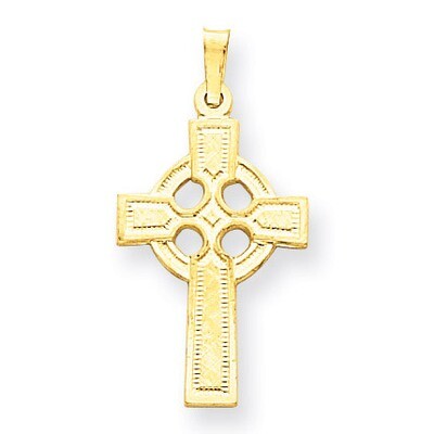 Celtic Cross Charm 14k Gold XR531, MPN: XR531, 883957450636