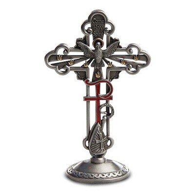 James Brennan Confirmation Cross on Stand Silver-plated GM18119, MPN: GM18119, 886083448270