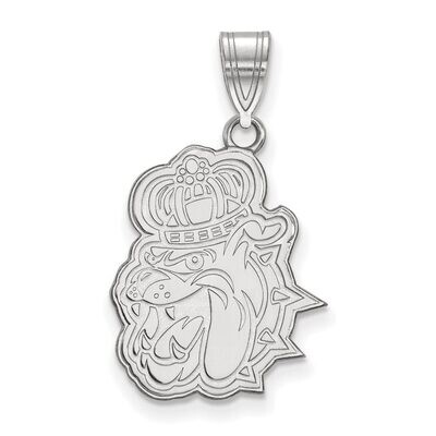 James Madison University Large Pendant Sterling Silver SS009JMU, MPN: SS009JMU, 886774686967