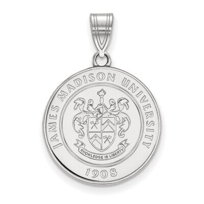 James Madison University Large Crest Sterling Silver SS015JMU, MPN: SS015JMU, 886774686974