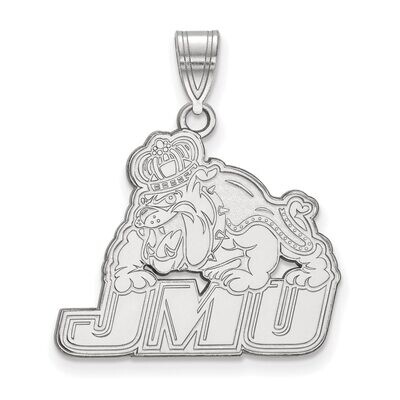 James Madison University Large Pendant Sterling Silver SS004JMU, MPN: SS004JMU, 886774686950