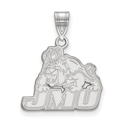 James Madison University Medium Pendant 10k White Gold 1W003JMU, MPN: 1W003JMU, 886774770406