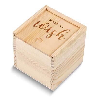 Make a Wish Small Sweets Wood Box GM24914, MPN: GM24914, 886083781261