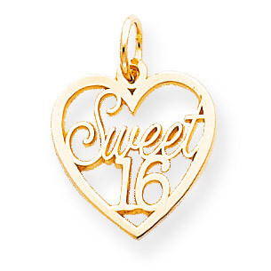 SWEET 16 CHARM 10k Gold 10C339, MPN: 10C339, 886774084428