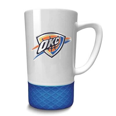 NBA Oklahoma City Thunder Ceramic Jump Mug GM26101-THN, MPN: GM26101-THN, 737538441851
