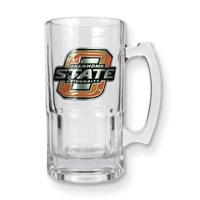 Oklahoma State 1-liter Glass Macho Tankard GC3491, MPN: GC3491, 89006676921