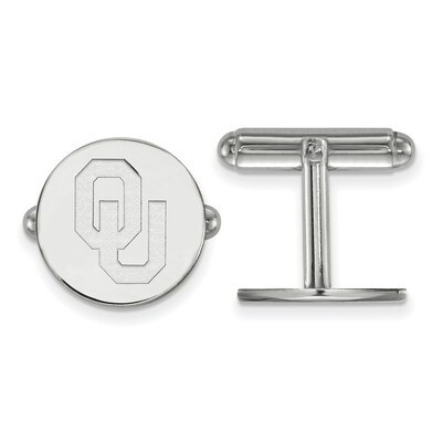 University of Oklahoma Cufflinks Sterling Silver SS011UOK, MPN: SS011UOK, 886774958132