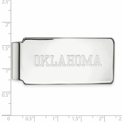 University of Oklahoma Money Clip - Sterling Silver SS046UOK, MPN: SS046UOK, 886774959863