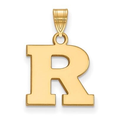 Rutgers Small Pendant 14k Yellow Gold 4Y001RUT, MPN: 4Y001RUT, 886774856612
