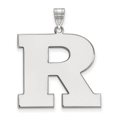 Rutgers Extra Large Pendant Sterling Silver SS004RUT, MPN: SS004RUT, 886774697185