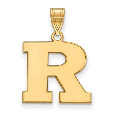 Rutgers Medium Pendant Gold-plated Silver GP002RUT, MPN: GP002RUT, 886774893389