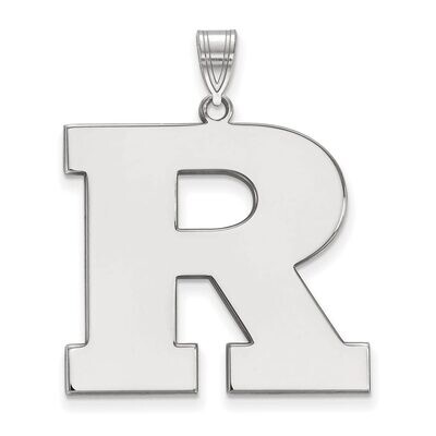 Rutgers x-Large Pendant 14k White Gold 4W004RUT, MPN: 4W004RUT, 886774830964
