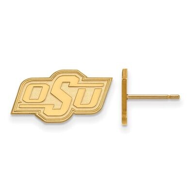 Oklahoma State University x-Small Post Earring 10k Yellow Gold 1Y007OKS, MPN: 1Y007OKS, 886774804507