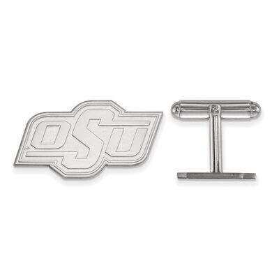 Oklahoma State University Cuff Link Sterling Silver SS011OKS, MPN: SS011OKS, 886774694634