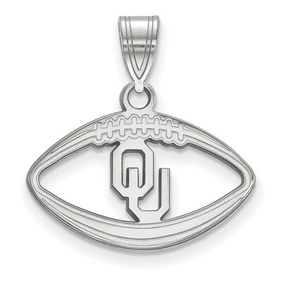 University of Oklahoma Pendant in Football Sterling Silver SS019UOK, MPN: SS019UOK, 886774958774