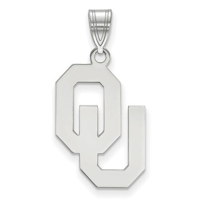 University of Oklahoma Large Pendant Sterling Silver SS004UOK, MPN: SS004UOK, 886774957265