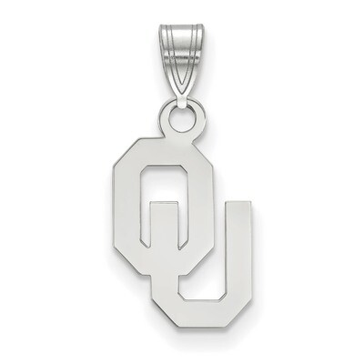 University of Oklahoma Small Pendant Sterling Silver SS002UOK, MPN: SS002UOK, 886774957036