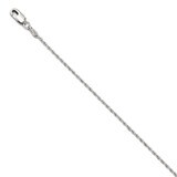 Leslie&#39;s Pendant Rope Chain 16 Inch - 14k White Gold HB-525-16, MPN: 525-16, 886774995236